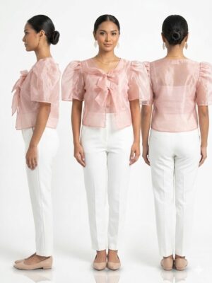 KIMONA MODERN FILIPINIANA BIG SLEEVES (PLAIN)