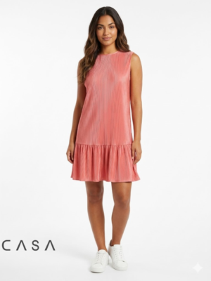 Casual Plain Pink Elegant Women Dress
